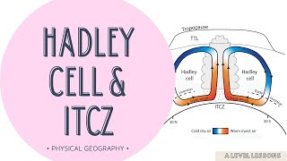 Hadley Cell ITCZ STHP and Trade Winds EASY EXPLANATION  A Level Geography 2024 [upl. by Azyl]