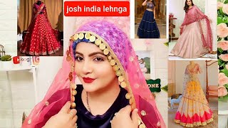 Affordable Designer lehnga choli for wedding party  RARA  josh india ethnic wear collection [upl. by Enyledam]