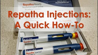 Repatha Injections A Quick HowTo [upl. by Tri981]