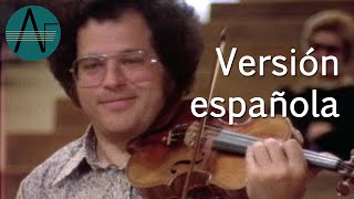 ltzhak Perlman virtuoso del violín estoy seguro de que toqué todas las notas  Película de 1978 [upl. by Mersey]