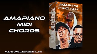 🔥Free Amapiano Midi Chords Theke × Bique ZanTenDjy Biza Royal Musiq [upl. by Yentroc]