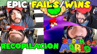 EPIC FAILSWINS SUPER MARIO 64  Recopilación de la Serie  ZetaSSJ [upl. by Fawn819]