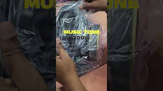 MUSIC TONE 200W SPEAKER UNBOXING djspeakar bass musictone audiotone djsarzen indiandj dj [upl. by Nylleoj]