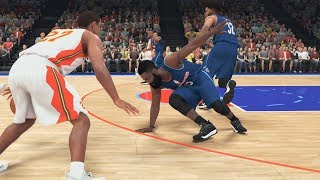 NBA 2K19 My Career Prelude EP 9  NBA Debut Lakers [upl. by Hallutama735]