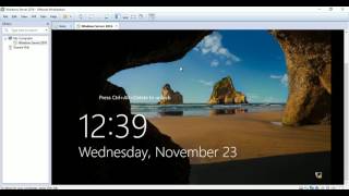 How to Install Windows Server 2016 on Vmware Workstation [upl. by Dugas755]