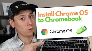 How To Install Chrome OS Onto A Chromebook  Reload Google Chrome Operating System [upl. by Bradney]