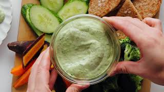 Green Goddess Tahini Dip [upl. by Barrett361]