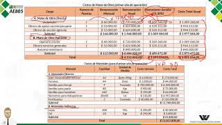 4 Costos Operacionales Estudio económico [upl. by Norreht]