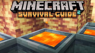 Easy Infinite Lava Farm ▫ Minecraft Survival Guide 118 Tutorial Lets Play S2 E56 [upl. by Llednyl]