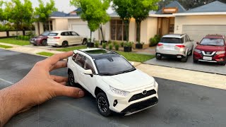 DIY Mini Cars at Miniature Suburban Houses 118 Scale Diorama  Realistic Suburban Setup [upl. by Quintin]