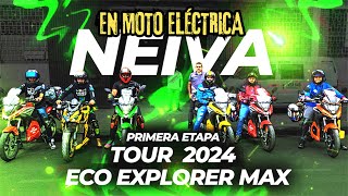 CONOCIENDO COLOMBIA EN MOTO ELÉCTRICA  PARTE 1 🌎 ECO EXPLORER MAX [upl. by Annaiv]