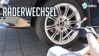 Räderwechsel am BMW  Reifen wechseln Anleitung amp Tipps [upl. by Anelaj]