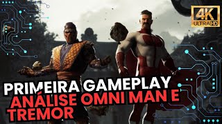 Mortal Kombat 1  OmniMan e Tremor PRIMEIRO GAMEPLAY com ANÁLISE [upl. by Victor]