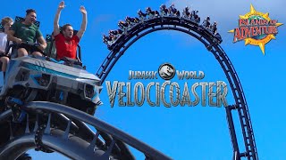 VelociCoaster OffRide Footage 4K  Universal Islands of Adventure Orlando [upl. by Enoj]