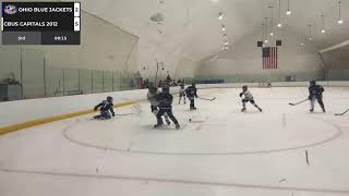 Ohio BlueJackets AAA 2013 vs 2012 Columbus Capitals  GAME 2 [upl. by Limann]