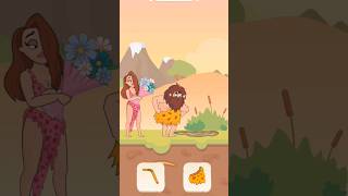 Comics Bob Level 5 funny caveman girl gameplay [upl. by Ronnholm710]