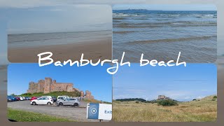 Newcastle to Bamburgh beach Northumberland best beach🇬🇧🌊 [upl. by Peter197]