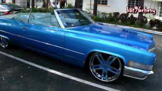 70s Cadillac Deville Convertible DROPPED on 24quot Forgiatos  1080p HD [upl. by Nare52]