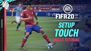 FIFA 20 New Skills Tutorial  Setup Touch [upl. by Ahsiuq]