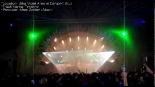 Brennan Heart playing Mark Zolden  Timeline  Defqon1 2011 NL [upl. by Eibbob697]