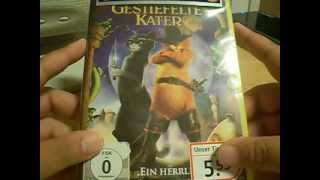 DVD  Der Gestiefelte Kater Unboxing [upl. by Henrion]