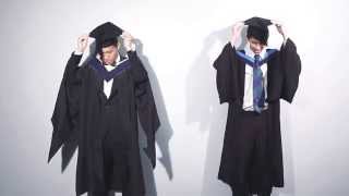 Academic Dress for Graduation Gentlemen Version [upl. by Rory]