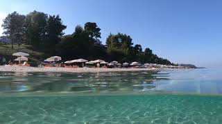 So clear water Alexander the Great Beach Hotel Kriopigi Halkidiki [upl. by Ysirhc]