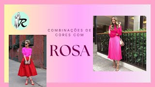 Combinações de cores com Rosa [upl. by Eneleahcim]