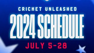 Major League Cricket releases 2024 season schedule [upl. by Dijam]