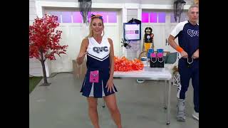 QVC host Kerstin Lindquist looking good dressed as Cheerleader 02 [upl. by Oileduab]