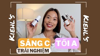 Trải nghiệm amp Review  Kiehls Sáng C tối A  Thật sự hiệu quả  Không quảng cáo  Lucia [upl. by Eon]