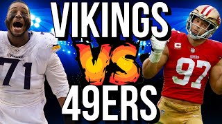 Vikings VS 49ers Preview [upl. by Abihsat]