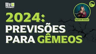 PREVISÕES 2024  SIGNO DE GÊMEOS e ASCENDENTE EM GÊMEOS  quotUma grande mudançaquot [upl. by Armstrong]