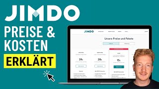 Jimdo Paket Preise erklärt  welche Kosten kommen bei Jimdo auf dich zu [upl. by Azilef183]