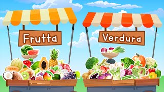 Frutta e Verdura  Video educativo per bambini [upl. by Anehsak]