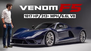 NEW Hennessey Venom F5 Americas Latest Hypercar Sounds Like THUNDER  Carfection 4K [upl. by Nelsen33]