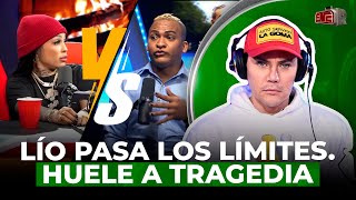 LÍO ENTRE MELVIN TV Y LA MAMI JORDAN PASA LOS LIMITES HUELE A TRAGEDIA [upl. by Salba]