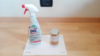 CurcumaSgrassatore SMAC 2aminoetanolo e alcohol ethoxylated Turmeric and Degreaser Experiment [upl. by Jona]