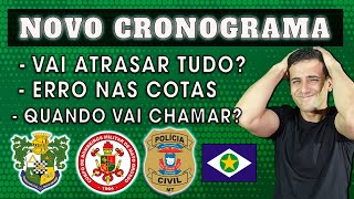 💥Novo cronograma 2023 concursos PM CBM e PJCMT Veja o que muda [upl. by Notniw]