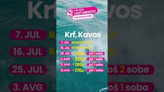 Kavos  Krf  Leto Za Mlade  Last Minute travel summer summertravel beach summervibes [upl. by Igor642]