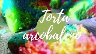 🌈 Torta Arcobaleno  Rainbow Cake [upl. by Sell]