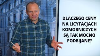 Licytacje komornicze dlaczego ceny są tak mocno podbijane  Wojtek Orzechowski przy tablicy [upl. by Aiuqram]