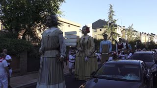 Pasacalles de inicio de las Fiestas Patronales de Pozuelo de Alarcón 2022 [upl. by Annaohj]