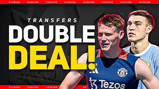 30 MIL McTominay BID Yoro OUT for 2 MONTHS Man Utd Transfer News [upl. by Woothen]