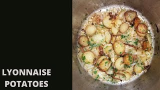 Lyonnaise Potatoes the EASIEST side dish  Alex Wojciak [upl. by Skeie]