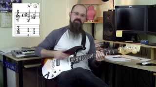 How To Use Tritone Substitutions The Easy Way Jazz And Blues Rhythm Guitar Guitar Theory [upl. by Alahs]