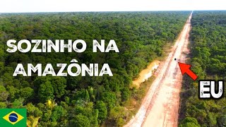 ATRAVESSEI a FLORESTA AMAZÔNIA SOZINHO de MOTO  MARABÁ a UIRAMUTÃ [upl. by Analle]