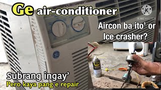 Ge airconditioner subrang ingay ng fan motor bearing replacement and repair [upl. by Mariken201]