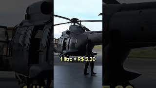 Quanto custa pra encher o tanque de um helicóptero [upl. by Cenac]