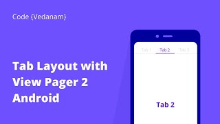 Use TabLayout with ViewPager2  Add swipe to change tabs in Android  android java [upl. by Iow354]